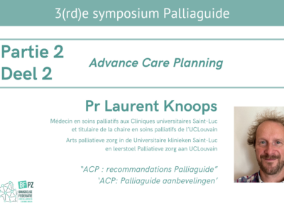 3e Symposium Palliaguide_ ACP : recommandations Palliaguide